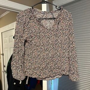 Floral Print Women's Top